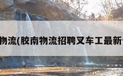 胶南物流(胶南物流招聘叉车工最新信息)
