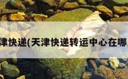 天津快递(天津快递转运中心在哪里)