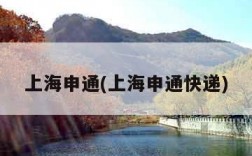 上海申通(上海申通快递)