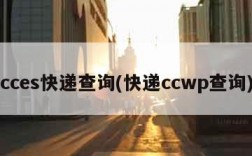 cces快递查询(快递ccwp查询)