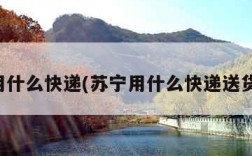 苏宁用什么快递(苏宁用什么快递送货上门)