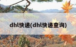 dhl快递(dhl快递查询)