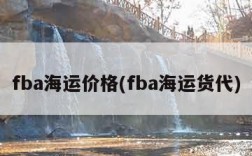 fba海运价格(fba海运货代)