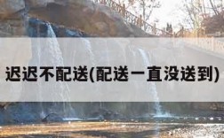 迟迟不配送(配送一直没送到)