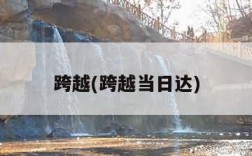 跨越(跨越当日达)