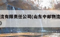 中邮物流有限责任公司(山东中邮物流有限责任公司)