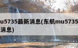 mu5735最新消息(东航mu5735最新消息)