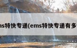 ems特快专递(ems特快专递有多快)