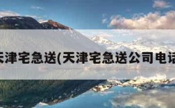 天津宅急送(天津宅急送公司电话)