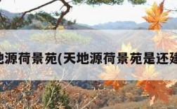 天地源荷景苑(天地源荷景苑是还建房)