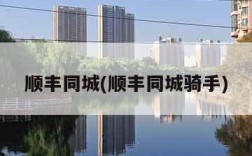 顺丰同城(顺丰同城骑手)