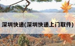 深圳快递(深圳快递上门取件)