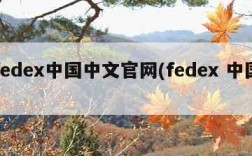 fedex中国中文官网(fedex 中国)