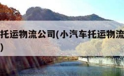 小汽车托运物流公司(小汽车托运物流公司经营范围)