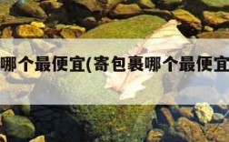 寄包裹哪个最便宜(寄包裹哪个最便宜怎么收费)